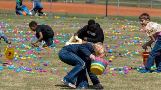 Families gathered in Conway, South Carolina for a community Easter egg hunt hosted by Conway Parks & Recreation. Children filled their baskets while enjoying a day of outdoor fun, laughter, and connection in the park. These images capture moments from across the event—simple, real, and shared by the community.