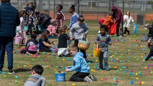 Families gathered in Conway, South Carolina for a community Easter egg hunt hosted by Conway Parks & Recreation. Children filled their baskets while enjoying a day of outdoor fun, laughter, and connection in the park. These images capture moments from across the event—simple, real, and shared by the community.