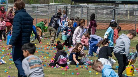Families gathered in Conway, South Carolina for a community Easter egg hunt hosted by Conway Parks & Recreation. Children filled their baskets while enjoying a day of outdoor fun, laughter, and connection in the park. These images capture moments from across the event—simple, real, and shared by the community.