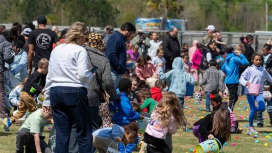 Families gathered in Conway, South Carolina for a community Easter egg hunt hosted by Conway Parks & Recreation. Children filled their baskets while enjoying a day of outdoor fun, laughter, and connection in the park. These images capture moments from across the event—simple, real, and shared by the community.
