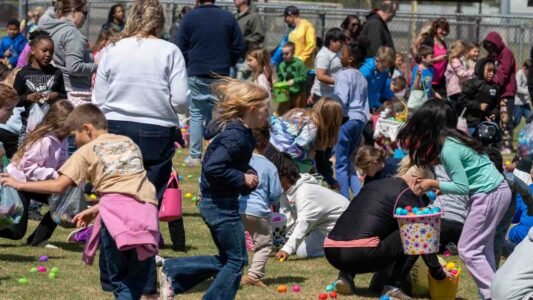Families gathered in Conway, South Carolina for a community Easter egg hunt hosted by Conway Parks & Recreation. Children filled their baskets while enjoying a day of outdoor fun, laughter, and connection in the park. These images capture moments from across the event—simple, real, and shared by the community.