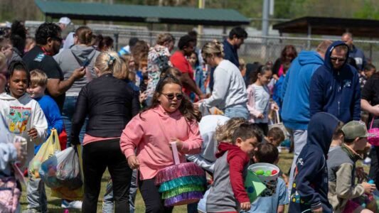 Families gathered in Conway, South Carolina for a community Easter egg hunt hosted by Conway Parks & Recreation. Children filled their baskets while enjoying a day of outdoor fun, laughter, and connection in the park. These images capture moments from across the event—simple, real, and shared by the community.