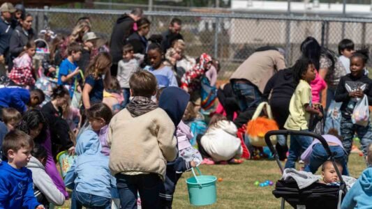 Families gathered in Conway, South Carolina for a community Easter egg hunt hosted by Conway Parks & Recreation. Children filled their baskets while enjoying a day of outdoor fun, laughter, and connection in the park. These images capture moments from across the event—simple, real, and shared by the community.