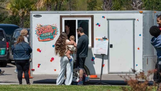 Families gathered in Conway, South Carolina for a community Easter egg hunt hosted by Conway Parks & Recreation. Children filled their baskets while enjoying a day of outdoor fun, laughter, and connection in the park. These images capture moments from across the event—simple, real, and shared by the community.