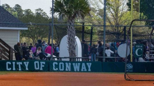 Families gathered in Conway, South Carolina for a community Easter egg hunt hosted by Conway Parks & Recreation. Children filled their baskets while enjoying a day of outdoor fun, laughter, and connection in the park. These images capture moments from across the event—simple, real, and shared by the community.